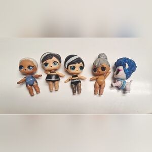 L.O.L. Surprise! Dolls Set - Blue, Black, White